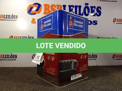 LOTE 291 - 01 LATA DE TINTA REQUINTE ACETINADO BRANCO GELO ACRÍLICA PREMIUM METALATEX SEM CHEIRO. (NO ESTADO) ATENÇÃO! FAZER A VISITAÇÃO ANTES DE ARREMATAR, NÃO SABEMOS SE FUNCIONA. LEILÃO NÃO TEM GARANTIA E NEM DEVOLUÇÃO, SUJEITO A POSSÍVEIS AVARIAS VISÍVEIS/OCULTAS E/OU AUSÊNCIA DE COMPONENTES.