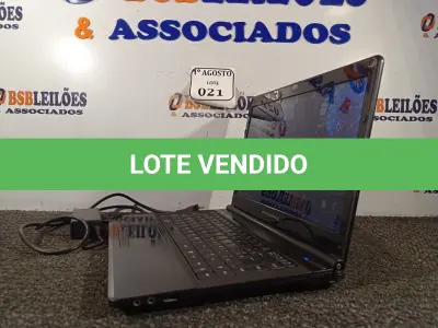 LOTE 021 - 01 NOTEBOOK I3 MARCA POSITIVO COM FONTE. (LIGANDO) (NO ESTADO) ATENÇÃO! FAZER A VISITAÇÃO ANTES DE ARREMATAR, NÃO SABEMOS SE FUNCIONA. LEILÃO NÃO TEM GARANTIA E NEM DEVOLUÇÃO, SUJEITO A POSSÍVEIS AVARIAS VISÍVEIS/OCULTAS E/OU AUSÊNCIA DE COMPONENTES.