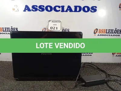 LOTE 021 - 01 NOTEBOOK I3 MARCA POSITIVO COM FONTE. (LIGANDO) (NO ESTADO) ATENÇÃO! FAZER A VISITAÇÃO ANTES DE ARREMATAR, NÃO SABEMOS SE FUNCIONA. LEILÃO NÃO TEM GARANTIA E NEM DEVOLUÇÃO, SUJEITO A POSSÍVEIS AVARIAS VISÍVEIS/OCULTAS E/OU AUSÊNCIA DE COMPONENTES.