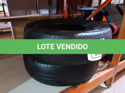 LOTE 119 - 02 PNEUS MEIA VIDA 195/65/15. (NO ESTADO) ATENÇÃO! FAZER A VISITAÇÃO ANTES DE ARREMATAR, NÃO SABEMOS SE FUNCIONA. LEILÃO NÃO TEM GARANTIA E NEM DEVOLUÇÃO, SUJEITO A POSSÍVEIS AVARIAS VISÍVEIS/OCULTAS E/OU AUSÊNCIA DE COMPONENTES.