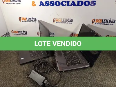 LOTE 228 - 01 NOTEBOOK MARCA DELL LATITUDE 3470 I3 COM AVARIAS E 01 NOTEBOOK LENOVO COM FONTE. (NO ESTADO) ATENÇÃO! FAZER A VISITAÇÃO ANTES DE ARREMATAR, NÃO SABEMOS SE FUNCIONA. LEILÃO NÃO TEM GARANTIA E NEM DEVOLUÇÃO, SUJEITO A POSSÍVEIS AVARIAS VISÍVEIS/OCULTAS E/OU AUSÊNCIA DE COMPONENTES.