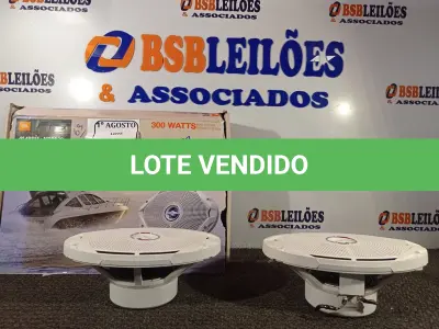 LOTE 028 - 01 PAR DE AUTO FALANTE MARINE MS9520. (NO ESTADO) ATENÇÃO! FAZER A VISITAÇÃO ANTES DE ARREMATAR, NÃO SABEMOS SE FUNCIONA. LEILÃO NÃO TEM GARANTIA E NEM DEVOLUÇÃO, SUJEITO A POSSÍVEIS AVARIAS VISÍVEIS/OCULTAS E/OU AUSÊNCIA DE COMPONENTES.