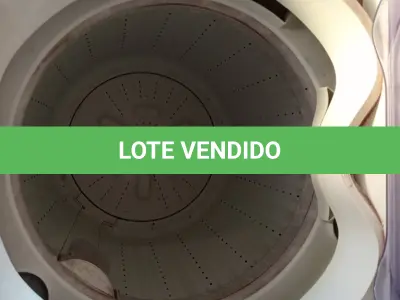 LOTE 293 - 01 MÁQUINA DE LAVAR ROUPAS 6KG MARCA ELETROLUX 220V. (NO ESTADO) ATENÇÃO! FAZER A VISITAÇÃO ANTES DE ARREMATAR, NÃO SABEMOS SE FUNCIONA. LEILÃO NÃO TEM GARANTIA E NEM DEVOLUÇÃO, SUJEITO A POSSÍVEIS AVARIAS VISÍVEIS/OCULTAS E/OU AUSÊNCIA DE COMPONENTES.