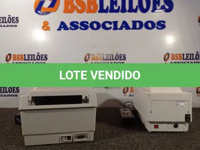 LOTE 056 - 02 IMPRESSORAS DE ETIQUETA, SENDO 01 TÉRMICA. (NO ESTADO) ATENÇÃO! FAZER A VISITAÇÃO ANTES DE ARREMATAR, NÃO SABEMOS SE FUNCIONA. LEILÃO NÃO TEM GARANTIA E NEM DEVOLUÇÃO, SUJEITO A POSSÍVEIS AVARIAS VISÍVEIS/OCULTAS E/OU AUSÊNCIA DE COMPONENTES.