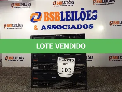 LOTE 102 - 03 CPUS LENOVO SLIM COM MEMORIAS (NO ESTADO) ATENÇÃO! FAZER A VISITAÇÃO ANTES DE ARREMATAR, NÃO SABEMOS SE FUNCIONA. LEILÃO NÃO TEM GARANTIA E NEM DEVOLUÇÃO, SUJEITO A POSSÍVEIS AVARIAS VISÍVEIS/OCULTAS E/OU AUSÊNCIA DE COMPONENTES.