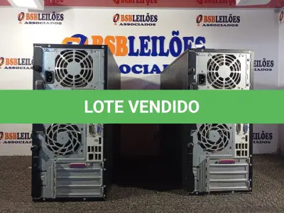 LOTE 078 - 02 CPUS DDR3 COM MEMÓRIA MARCA HP. (NO ESTADO) ATENÇÃO! FAZER A VISITAÇÃO ANTES DE ARREMATAR, NÃO SABEMOS SE FUNCIONA. LEILÃO NÃO TEM GARANTIA E NEM DEVOLUÇÃO, SUJEITO A POSSÍVEIS AVARIAS VISÍVEIS/OCULTAS E/OU AUSÊNCIA DE COMPONENTES.