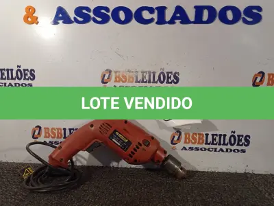 LOTE 259 - 01 FURADEIRA SCHUZ 220V. (NO ESTADO) ATENÇÃO! FAZER A VISITAÇÃO ANTES DE ARREMATAR, NÃO SABEMOS SE FUNCIONA. LEILÃO NÃO TEM GARANTIA E NEM DEVOLUÇÃO, SUJEITO A POSSÍVEIS AVARIAS VISÍVEIS/OCULTAS E/OU AUSÊNCIA DE COMPONENTES.