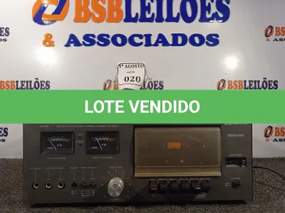 LOTE 020 - 01 TOCA FITAS ESTÉRIL S125. (NO ESTADO) ATENÇÃO! FAZER A VISITAÇÃO ANTES DE ARREMATAR, NÃO SABEMOS SE FUNCIONA. LEILÃO NÃO TEM GARANTIA E NEM DEVOLUÇÃO, SUJEITO A POSSÍVEIS AVARIAS VISÍVEIS/OCULTAS E/OU AUSÊNCIA DE COMPONENTES.