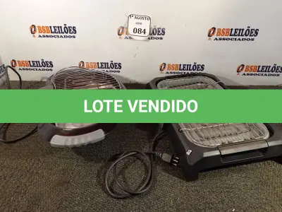 LOTE 084 - 02 CHURRASQUEIRAS ELÉTRICA. (NO ESTADO) ATENÇÃO! FAZER A VISITAÇÃO ANTES DE ARREMATAR, NÃO SABEMOS SE FUNCIONA. LEILÃO NÃO TEM GARANTIA E NEM DEVOLUÇÃO, SUJEITO A POSSÍVEIS AVARIAS VISÍVEIS/OCULTAS E/OU AUSÊNCIA DE COMPONENTES.