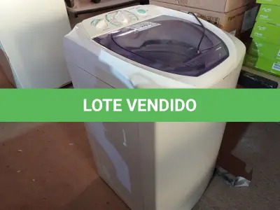 LOTE 293 - 01 MÁQUINA DE LAVAR ROUPAS 6KG MARCA ELETROLUX 220V. (NO ESTADO) ATENÇÃO! FAZER A VISITAÇÃO ANTES DE ARREMATAR, NÃO SABEMOS SE FUNCIONA. LEILÃO NÃO TEM GARANTIA E NEM DEVOLUÇÃO, SUJEITO A POSSÍVEIS AVARIAS VISÍVEIS/OCULTAS E/OU AUSÊNCIA DE COMPONENTES.