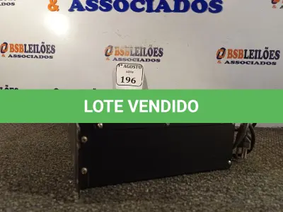 LOTE 196 - 01 NOBREAK PARA RACK (NO ESTADO) ATENÇÃO! FAZER A VISITAÇÃO ANTES DE ARREMATAR, NÃO SABEMOS SE FUNCIONA. LEILÃO NÃO TEM GARANTIA E NEM DEVOLUÇÃO, SUJEITO A POSSÍVEIS AVARIAS VISÍVEIS/OCULTAS E/OU AUSÊNCIA DE COMPONENTES.