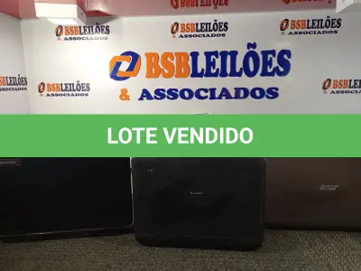 LOTE 238 - 03 NOTEBOOKS PARA RETIRADA DE PEÇAS. (NO ESTADO) ATENÇÃO! FAZER A VISITAÇÃO ANTES DE ARREMATAR, NÃO SABEMOS SE FUNCIONA. LEILÃO NÃO TEM GARANTIA E NEM DEVOLUÇÃO, SUJEITO A POSSÍVEIS AVARIAS VISÍVEIS/OCULTAS E/OU AUSÊNCIA DE COMPONENTES.