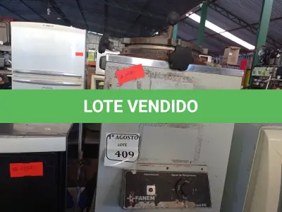 LOTE 409 - 01 AUTO CALVE PHOENIX 220VOLTS. (NO ESTADO) ATENÇÃO! FAZER A VISITAÇÃO ANTES DE ARREMATAR, NÃO SABEMOS SE FUNCIONA. LEILÃO NÃO TEM GARANTIA E NEM DEVOLUÇÃO, SUJEITO A POSSÍVEIS AVARIAS VISÍVEIS/OCULTAS E/OU AUSÊNCIA DE COMPONENTES.
