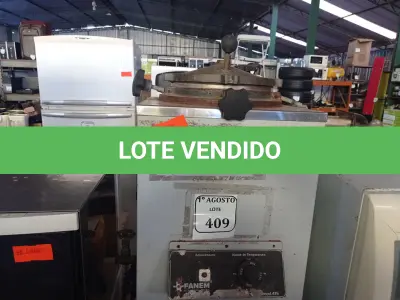 LOTE 409 - 01 AUTO CALVE PHOENIX 220VOLTS. (NO ESTADO) ATENÇÃO! FAZER A VISITAÇÃO ANTES DE ARREMATAR, NÃO SABEMOS SE FUNCIONA. LEILÃO NÃO TEM GARANTIA E NEM DEVOLUÇÃO, SUJEITO A POSSÍVEIS AVARIAS VISÍVEIS/OCULTAS E/OU AUSÊNCIA DE COMPONENTES.