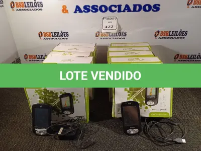 LOTE 422 - 12 POCKET PC GPS P550B. (NO ESTADO) ATENÇÃO! FAZER A VISITAÇÃO ANTES DE ARREMATAR, NÃO SABEMOS SE FUNCIONA. LEILÃO NÃO TEM GARANTIA E NEM DEVOLUÇÃO, SUJEITO A POSSÍVEIS AVARIAS VISÍVEIS/OCULTAS E/OU AUSÊNCIA DE COMPONENTES.