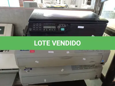 LOTE 512 -  03 IMPRESSORA DIVERSAS.  (NO ESTADO) ATENÇÃO! FAZER A VISITAÇÃO ANTES DE ARREMATAR, NÃO SABEMOS SE FUNCIONA. LEILÃO NÃO TEM GARANTIA E NEM DEVOLUÇÃO, SUJEITO A POSSÍVEIS AVARIAS VISÍVEIS/OCULTAS E/OU AUSÊNCIA DE COMPONENTES.