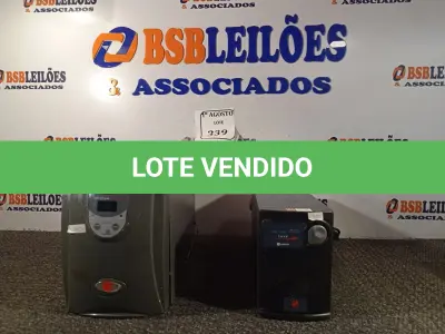 LOTE 339 - 02 NOBREAKS. (NO ESTADO) ATENÇÃO! FAZER A VISITAÇÃO ANTES DE ARREMATAR, NÃO SABEMOS SE FUNCIONA. LEILÃO NÃO TEM GARANTIA E NEM DEVOLUÇÃO, SUJEITO A POSSÍVEIS AVARIAS VISÍVEIS/OCULTAS E/OU AUSÊNCIA DE COMPONENTES.