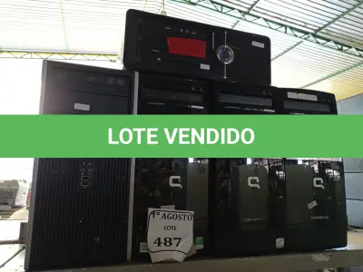 LOTE 487 - 05 CPUS COM AVARIAS. (NO ESTADO) ATENÇÃO! FAZER A VISITAÇÃO ANTES DE ARREMATAR, NÃO SABEMOS SE FUNCIONA. LEILÃO NÃO TEM GARANTIA E NEM DEVOLUÇÃO, SUJEITO A POSSÍVEIS AVARIAS VISÍVEIS/OCULTAS E/OU AUSÊNCIA DE COMPONENTES.