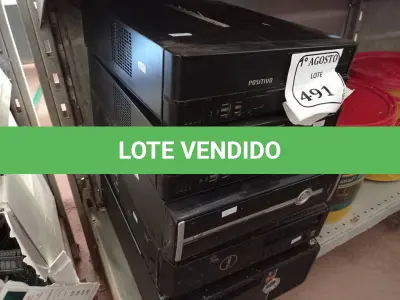 LOTE 491 - 05 CPUS COM AVARIAS. (NO ESTADO) ATENÇÃO! FAZER A VISITAÇÃO ANTES DE ARREMATAR, NÃO SABEMOS SE FUNCIONA. LEILÃO NÃO TEM GARANTIA E NEM DEVOLUÇÃO, SUJEITO A POSSÍVEIS AVARIAS VISÍVEIS/OCULTAS E/OU AUSÊNCIA DE COMPONENTES.