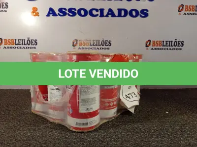 LOTE 473 - 12 LATAS DE 900ML CADA THINNER POLIÉSTER PU. (NO ESTADO) ATENÇÃO! FAZER A VISITAÇÃO ANTES DE ARREMATAR, NÃO SABEMOS SE FUNCIONA. LEILÃO NÃO TEM GARANTIA E NEM DEVOLUÇÃO, SUJEITO A POSSÍVEIS AVARIAS VISÍVEIS/OCULTAS E/OU AUSÊNCIA DE COMPONENTES.