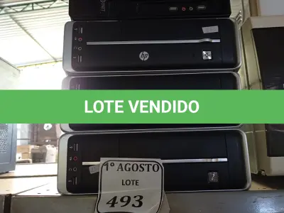 LOTE 493 - 05 CPUS COM AVARIAS. (NO ESTADO) ATENÇÃO! FAZER A VISITAÇÃO ANTES DE ARREMATAR, NÃO SABEMOS SE FUNCIONA. LEILÃO NÃO TEM GARANTIA E NEM DEVOLUÇÃO, SUJEITO A POSSÍVEIS AVARIAS VISÍVEIS/OCULTAS E/OU AUSÊNCIA DE COMPONENTES.