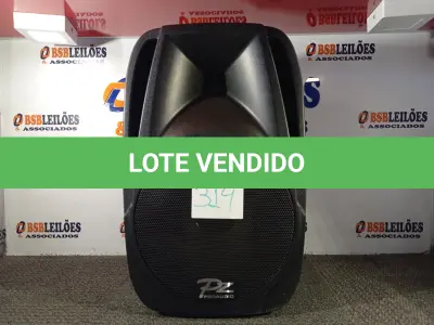 LOTE 314 - 01 CAIXA DE SOM PZ PRO PASSIVE PROAUDIO PX-12. (NOVO)(NO ESTADO) ATENÇÃO! FAZER A VISITAÇÃO ANTES DE ARREMATAR, NÃO SABEMOS SE FUNCIONA. LEILÃO NÃO TEM GARANTIA E NEM DEVOLUÇÃO, SUJEITO A POSSÍVEIS AVARIAS VISÍVEIS/OCULTAS E/OU AUSÊNCIA DE COMPONENTES.