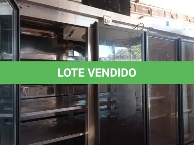 LOTE 532 - 01 REFRIGERADOR EM INOX COM 04 PORTAS. (NO ESTADO) ATENÇÃO! FAZER A VISITAÇÃO ANTES DE ARREMATAR, NÃO SABEMOS SE FUNCIONA. LEILÃO NÃO TEM GARANTIA E NEM DEVOLUÇÃO, SUJEITO A POSSÍVEIS AVARIAS VISÍVEIS/OCULTAS E/OU AUSÊNCIA DE COMPONENTES.