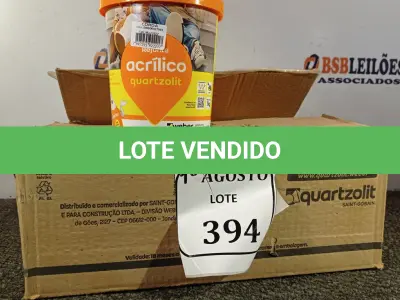 LOTE 394 - 06 REJUNTES ACRÍLICO NA COR BEGE DE 01KG CADA. (NO ESTADO) ATENÇÃO! FAZER A VISITAÇÃO ANTES DE ARREMATAR, NÃO SABEMOS SE FUNCIONA. LEILÃO NÃO TEM GARANTIA E NEM DEVOLUÇÃO, SUJEITO A POSSÍVEIS AVARIAS VISÍVEIS/OCULTAS E/OU AUSÊNCIA DE COMPONENTES.