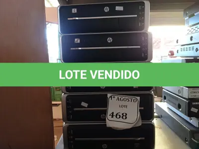 LOTE 468 - 05 CPUS COM AVARIAS. (NO ESTADO) ATENÇÃO! FAZER A VISITAÇÃO ANTES DE ARREMATAR, NÃO SABEMOS SE FUNCIONA. LEILÃO NÃO TEM GARANTIA E NEM DEVOLUÇÃO, SUJEITO A POSSÍVEIS AVARIAS VISÍVEIS/OCULTAS E/OU AUSÊNCIA DE COMPONENTES.