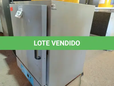 LOTE 376 - 01 ESTUFA DE SECAGEM 110/220 VOLTS. (NO ESTADO) ATENÇÃO! FAZER A VISITAÇÃO ANTES DE ARREMATAR, NÃO SABEMOS SE FUNCIONA. LEILÃO NÃO TEM GARANTIA E NEM DEVOLUÇÃO, SUJEITO A POSSÍVEIS AVARIAS VISÍVEIS/OCULTAS E/OU AUSÊNCIA DE COMPONENTES.