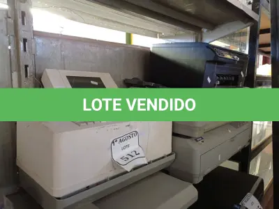 LOTE 512 -  03 IMPRESSORA DIVERSAS.  (NO ESTADO) ATENÇÃO! FAZER A VISITAÇÃO ANTES DE ARREMATAR, NÃO SABEMOS SE FUNCIONA. LEILÃO NÃO TEM GARANTIA E NEM DEVOLUÇÃO, SUJEITO A POSSÍVEIS AVARIAS VISÍVEIS/OCULTAS E/OU AUSÊNCIA DE COMPONENTES.