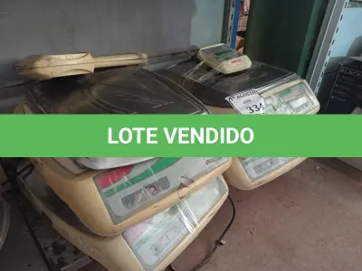 LOTE 334 - 04 BALANÇAS DIGITAIS URANO. (NO ESTADO) ATENÇÃO! FAZER A VISITAÇÃO ANTES DE ARREMATAR, NÃO SABEMOS SE FUNCIONA. LEILÃO NÃO TEM GARANTIA E NEM DEVOLUÇÃO, SUJEITO A POSSÍVEIS AVARIAS VISÍVEIS/OCULTAS E/OU AUSÊNCIA DE COMPONENTES.