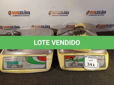 LOTE 341 - 02 BALANÇAS DIGITAIS URANO. (NO ESTADO) ATENÇÃO! FAZER A VISITAÇÃO ANTES DE ARREMATAR, NÃO SABEMOS SE FUNCIONA. LEILÃO NÃO TEM GARANTIA E NEM DEVOLUÇÃO, SUJEITO A POSSÍVEIS AVARIAS VISÍVEIS/OCULTAS E/OU AUSÊNCIA DE COMPONENTES.