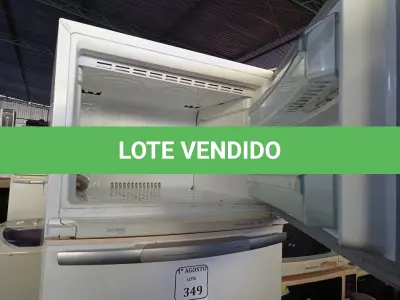 LOTE 349 - 01 GELADEIRA BRASTEMP SUPER FREEZER 470 220VOLTS. (NO ESTADO) ATENÇÃO! FAZER A VISITAÇÃO ANTES DE ARREMATAR, NÃO SABEMOS SE FUNCIONA. LEILÃO NÃO TEM GARANTIA E NEM DEVOLUÇÃO, SUJEITO A POSSÍVEIS AVARIAS VISÍVEIS/OCULTAS E/OU AUSÊNCIA DE COMPONENTES.