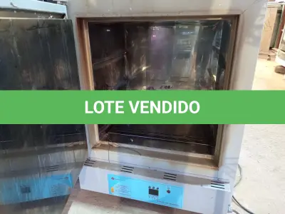 LOTE 376 - 01 ESTUFA DE SECAGEM 110/220 VOLTS. (NO ESTADO) ATENÇÃO! FAZER A VISITAÇÃO ANTES DE ARREMATAR, NÃO SABEMOS SE FUNCIONA. LEILÃO NÃO TEM GARANTIA E NEM DEVOLUÇÃO, SUJEITO A POSSÍVEIS AVARIAS VISÍVEIS/OCULTAS E/OU AUSÊNCIA DE COMPONENTES.
