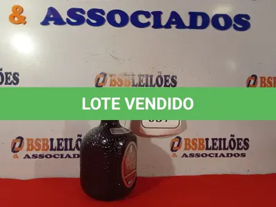 LOTE 037 - 01 GARRAFA DE WHISKY OLD PAR SILVER 1LITRO. LACRADO.  (NO ESTADO EM QUE SE ENCONTRA) ATENÇÃO! FAZER A VISITAÇÃO ANTES DE ARREMATAR, NÃO SABEMOS SE FUNCIONA. LEILÃO NÃO TEM GARANTIA E NEM DEVOLUÇÃO, SUJEITO A POSSÍVEIS AVARIAS VISÍVEIS/OCULTAS E/OU AUSÊNCIA DE COMPONENTES.  