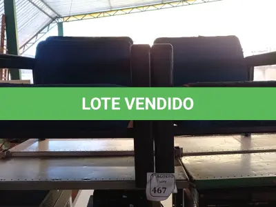 LOTE 467 - 02 POLTRONAS ESCRIBAS.  (NO ESTADO) ATENÇÃO! FAZER A VISITAÇÃO ANTES DE ARREMATAR, NÃO SABEMOS SE FUNCIONA. LEILÃO NÃO TEM GARANTIA E NEM DEVOLUÇÃO, SUJEITO A POSSÍVEIS AVARIAS VISÍVEIS/OCULTAS E/OU AUSÊNCIA DE COMPONENTES.