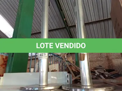 LOTE 423 - 02 SEPARADORES DE FILA. (NO ESTADO) ATENÇÃO! FAZER A VISITAÇÃO ANTES DE ARREMATAR, NÃO SABEMOS SE FUNCIONA. LEILÃO NÃO TEM GARANTIA E NEM DEVOLUÇÃO, SUJEITO A POSSÍVEIS AVARIAS VISÍVEIS/OCULTAS E/OU AUSÊNCIA DE COMPONENTES.