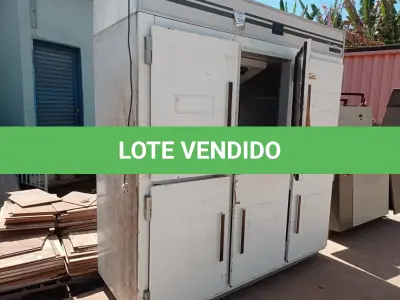 LOTE 533 - 01 CÂMERA FRIA 06 PORTAS MARCA METALFRIO. (NO ESTADO) ATENÇÃO! FAZER A VISITAÇÃO ANTES DE ARREMATAR, NÃO SABEMOS SE FUNCIONA. LEILÃO NÃO TEM GARANTIA E NEM DEVOLUÇÃO, SUJEITO A POSSÍVEIS AVARIAS VISÍVEIS/OCULTAS E/OU AUSÊNCIA DE COMPONENTES. LEILÃO NÃO TEM GARANTIA E NEM DEVOLUÇÃO, SUJEITO A POSSÍVEIS AVARIAS VISÍVEIS/OCULTAS E/OU AUSÊNCIA DE COMPONENTES.