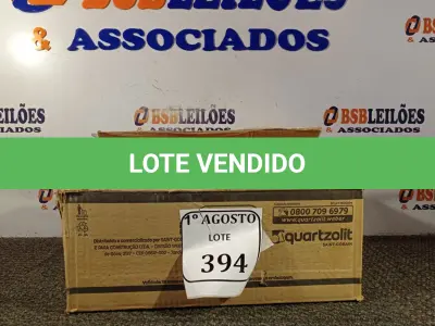 LOTE 394 - 06 REJUNTES ACRÍLICO NA COR BEGE DE 01KG CADA. (NO ESTADO) ATENÇÃO! FAZER A VISITAÇÃO ANTES DE ARREMATAR, NÃO SABEMOS SE FUNCIONA. LEILÃO NÃO TEM GARANTIA E NEM DEVOLUÇÃO, SUJEITO A POSSÍVEIS AVARIAS VISÍVEIS/OCULTAS E/OU AUSÊNCIA DE COMPONENTES.