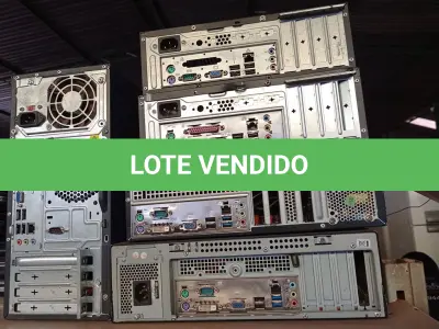 LOTE 485 - 05 CPUS COM AVARIAS. (NO ESTADO) ATENÇÃO! FAZER A VISITAÇÃO ANTES DE ARREMATAR, NÃO SABEMOS SE FUNCIONA. LEILÃO NÃO TEM GARANTIA E NEM DEVOLUÇÃO, SUJEITO A POSSÍVEIS AVARIAS VISÍVEIS/OCULTAS E/OU AUSÊNCIA DE COMPONENTES.