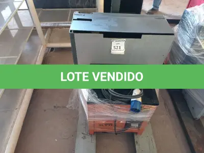 LOTE 521 - 01 TRANÇA PALETEIRA COM UM CARREGADOR E 24 V DA STILL EMPILHADEIRA EM FUNCIONAMENTO FALTANDO SÓ BATERIA DE 24 V EMPILHADEIRA VALOR INICIAL (NO ESTADO) ATENÇÃO! FAZER A VISITAÇÃO ANTES DE ARREMATAR, NÃO SABEMOS SE FUNCIONA. LEILÃO NÃO TEM GARANTIA E NEM DEVOLUÇÃO, SUJEITO A POSSÍVEIS AVARIAS VISÍVEIS/OCULTAS E/OU AUSÊNCIA DE COMPONENTES.