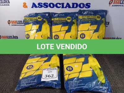 LOTE 362 - 05 MACACÕES DE SEGURANÇA VOLH GOVERTECH 300 TAMANHO EG. (NO ESTADO) ATENÇÃO! FAZER A VISITAÇÃO ANTES DE ARREMATAR, NÃO SABEMOS SE FUNCIONA. LEILÃO NÃO TEM GARANTIA E NEM DEVOLUÇÃO, SUJEITO A POSSÍVEIS AVARIAS VISÍVEIS/OCULTAS E/OU AUSÊNCIA DE COMPONENTES.