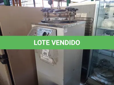 LOTE 385 - 01 AUTO CALVE PHOENIX 220VOLTS. (NO ESTADO) ATENÇÃO! FAZER A VISITAÇÃO ANTES DE ARREMATAR, NÃO SABEMOS SE FUNCIONA. LEILÃO NÃO TEM GARANTIA E NEM DEVOLUÇÃO, SUJEITO A POSSÍVEIS AVARIAS VISÍVEIS/OCULTAS E/OU AUSÊNCIA DE COMPONENTES.