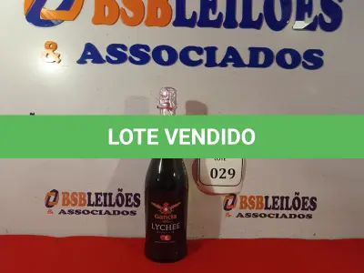 LOTE 029 - 01 GARRAFA DE ESPUMANTE GANCIA LYCHEE 750ML LACRADO. (NO ESTADO EM QUE SE ENCONTRA) ATENÇÃO! FAZER A VISITAÇÃO ANTES DE ARREMATAR, NÃO SABEMOS SE FUNCIONA. LEILÃO NÃO TEM GARANTIA E NEM DEVOLUÇÃO, SUJEITO A POSSÍVEIS AVARIAS VISÍVEIS/OCULTAS E/OU AUSÊNCIA DE COMPONENTES.  