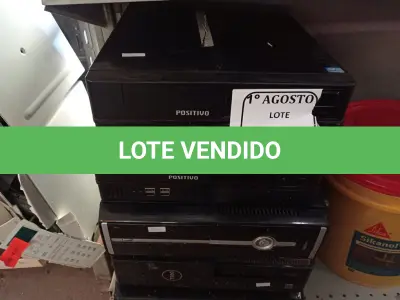 LOTE 491 - 05 CPUS COM AVARIAS. (NO ESTADO) ATENÇÃO! FAZER A VISITAÇÃO ANTES DE ARREMATAR, NÃO SABEMOS SE FUNCIONA. LEILÃO NÃO TEM GARANTIA E NEM DEVOLUÇÃO, SUJEITO A POSSÍVEIS AVARIAS VISÍVEIS/OCULTAS E/OU AUSÊNCIA DE COMPONENTES.