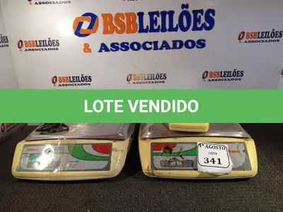 LOTE 341 - 02 BALANÇAS DIGITAIS URANO. (NO ESTADO) ATENÇÃO! FAZER A VISITAÇÃO ANTES DE ARREMATAR, NÃO SABEMOS SE FUNCIONA. LEILÃO NÃO TEM GARANTIA E NEM DEVOLUÇÃO, SUJEITO A POSSÍVEIS AVARIAS VISÍVEIS/OCULTAS E/OU AUSÊNCIA DE COMPONENTES.