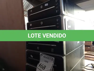 LOTE 468 - 05 CPUS COM AVARIAS. (NO ESTADO) ATENÇÃO! FAZER A VISITAÇÃO ANTES DE ARREMATAR, NÃO SABEMOS SE FUNCIONA. LEILÃO NÃO TEM GARANTIA E NEM DEVOLUÇÃO, SUJEITO A POSSÍVEIS AVARIAS VISÍVEIS/OCULTAS E/OU AUSÊNCIA DE COMPONENTES.