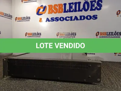 LOTE 305 - 01 AMPLIFICADOR WATTSOM BDK-2000 (NO ESTADO) ATENÇÃO! FAZER A VISITAÇÃO ANTES DE ARREMATAR, NÃO SABEMOS SE FUNCIONA. LEILÃO NÃO TEM GARANTIA E NEM DEVOLUÇÃO, SUJEITO A POSSÍVEIS AVARIAS VISÍVEIS/OCULTAS E/OU AUSÊNCIA DE COMPONENTES.