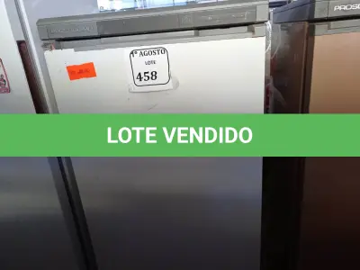 LOTE 458 - 01 FREEZER VERTICAL PROSDÓCIMO.  (NO ESTADO) ATENÇÃO! FAZER A VISITAÇÃO ANTES DE ARREMATAR, NÃO SABEMOS SE FUNCIONA. LEILÃO NÃO TEM GARANTIA E NEM DEVOLUÇÃO, SUJEITO A POSSÍVEIS AVARIAS VISÍVEIS/OCULTAS E/OU AUSÊNCIA DE COMPONENTES.